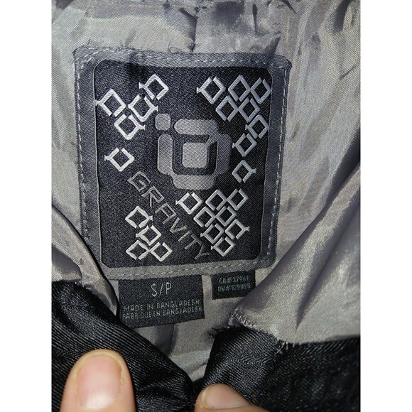 Gravity Snowboard Cargo Pants Black Unisex Size Small 28×30 Zipper Pockets - Picture 3 of 16